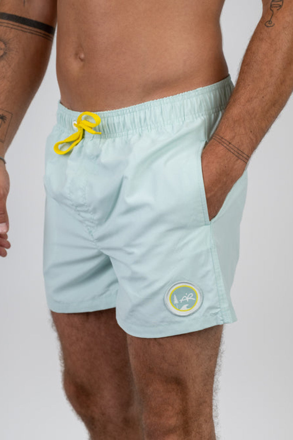 Blue 'Swim' swim shorts - NIKIN x Andri Ragettli